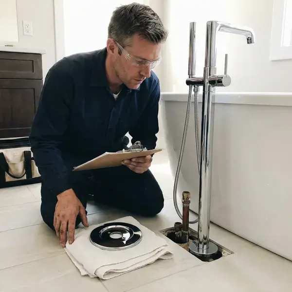 Local bathroom plumbing by FKM Plumbing, Riverside, CA