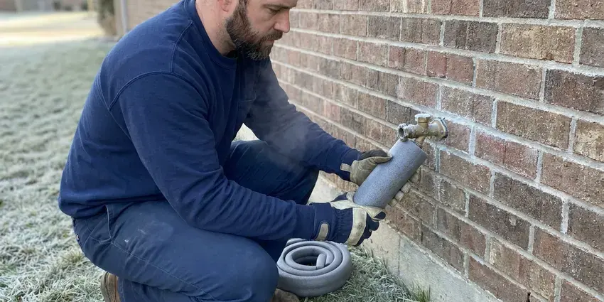 FKM Plumbing technician providing slab leak detection in Los Angeles