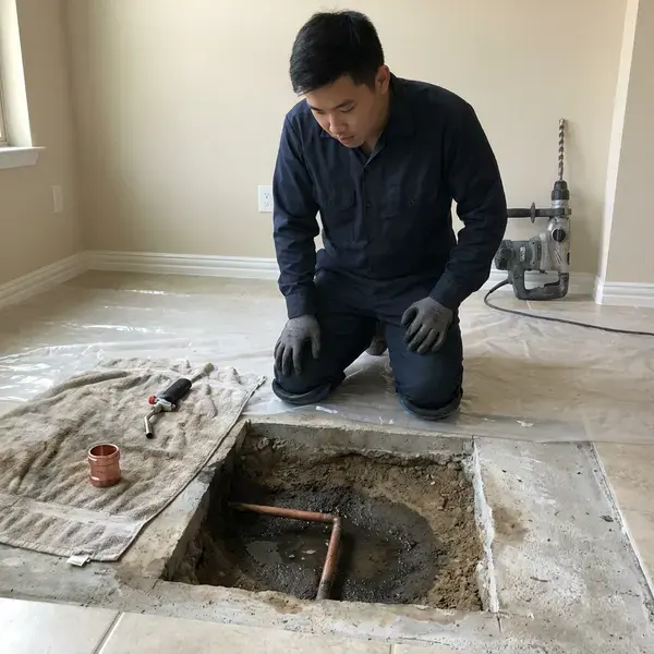 Slab Leak Repair service for Rancho Cucamonga, CA homeowners