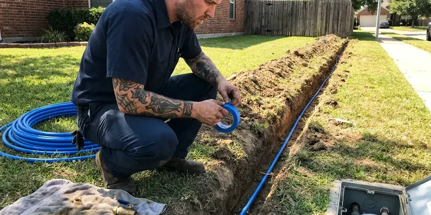 Water Line Installation in Los Angeles